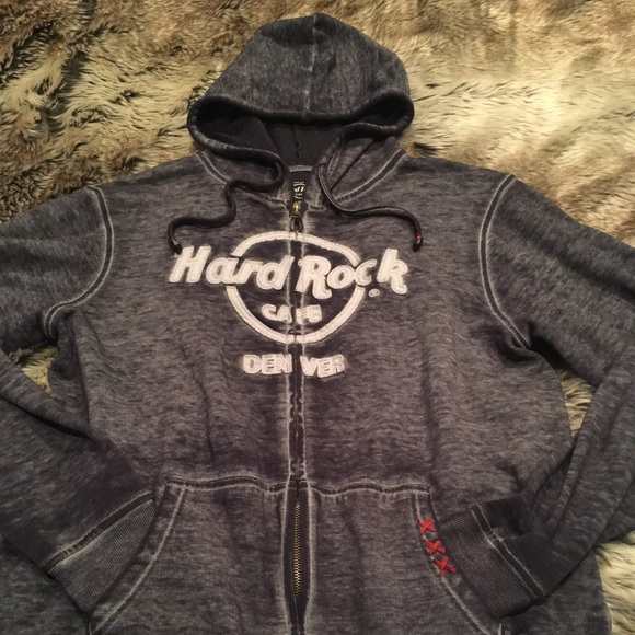 Hard Rock Cafe Other - Hard Rock Café Denver full Zip Hoodie!!!